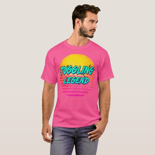 楽しいジャグリング Tシャツ (正面フル)