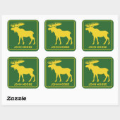 楽しいジョン・ムースパロディ・ファーマー スクエアシール (シート)