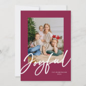 楽しいスクリプトの写真 シーズンカード (正面)