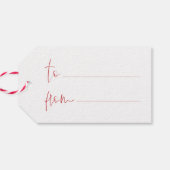 楽しいスクリプト赤い休日 ギフトタグ (裏面横)