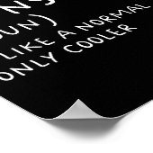 楽しいスクールカウンセラーの定義 Byck はじめての学校へ ポスター (角)