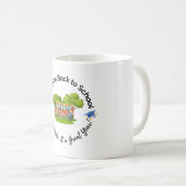 楽しいスクールバスの通学 Mug コーヒーマグカップ (正面右)