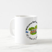 楽しいスクールバスの通学 Mug コーヒーマグカップ (正面左)