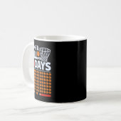 楽しいスケッチ 学校の100日間のお茶のためにLlを持っています コーヒーマグカップ (正面左)