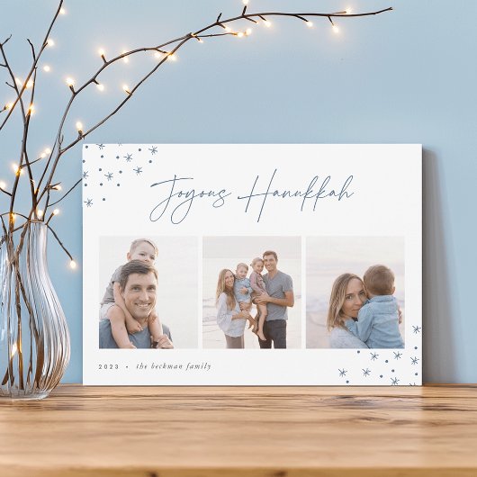楽しいスケッチ | Hanukkahフォトコラージュ シーズンカード