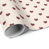 楽しいスタイリスト スウィートハートパーティー用品テンプレート ラッピングペーパー (ロールコーナー)