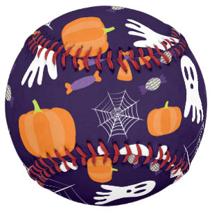 楽しいスパイキーハロウィーンキャラクター ソフトボール