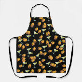楽しいタコ マグリタ メキシコ ビーチ パターン エプロン (正面)