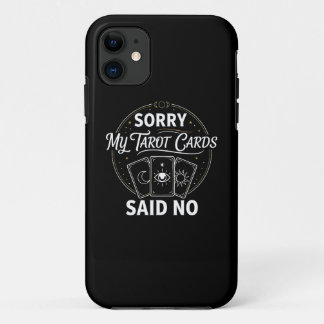 楽しいタロットカードに"ノー"と言われた失礼な魔法使い Aes iPhone 11 ケース
