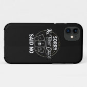 楽しいタロットカードに"ノー"と言われた失礼な魔法使い Aes Case-Mate iPhoneケース (裏面(横))