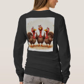 楽しいターキー・デイ Tシャツ (裏面)