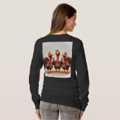 楽しいターキー・デイ Tシャツ (裏面フル)