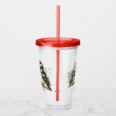 楽しいダウンウッドペッカー アクリルタンブラー (右)