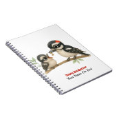 楽しいダウンウッドペッカー ノートブック (右側)