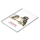 楽しいダウンウッドペッカー ノートブック (左側)