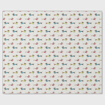 楽しいダックスフントパターン