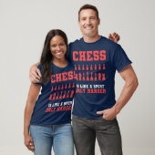 楽しいチェス スポーツ チェス インストラクター おもしろ Tシャツ (ユニセックス)