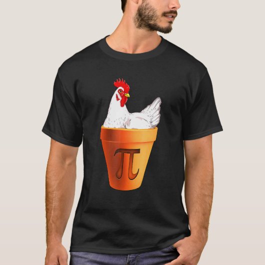 楽しいチキンポットパイの日パイ数学好きゲーク 3 1 Tシャツ (正面)
