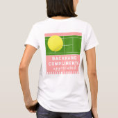 楽しいテニス Tシャツ (裏面)