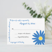 楽しいデイジーメッセージ文字応答カード 出欠カード (スタンド正面)