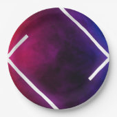 楽しいデザインオン9"ラウンド紙プレート ペーパープレート (正面)