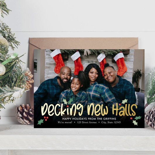 楽しいデッキング フォイル ホリデー 引っ越しのお知らせ