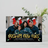 楽しいデッキング フォイル ホリデー 引っ越しのお知らせ (立ち正面)