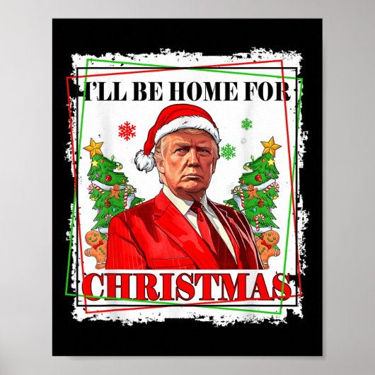 楽しいトランプお父さんのホームクリスマス2024-2028再び ポスター (正面)