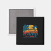 楽しいトランプTシャツ アメリカ湾岸 創設2025年 マグネット (正面/裏面)