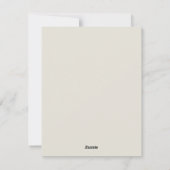 楽しいトレンディなホリデースキーリゾート シーズンカード (裏面)