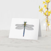 楽しいトンボ カード (黄色い花)