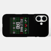 楽しいナビお父さん面白いダサいセーター クリスマス Case-Mate iPhoneケース (裏面 (横))