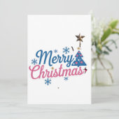 楽しいニュースカード：フラットホリデーカード シーズンカード (スタンド正面)