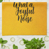 楽しいノイズキッチンタオル キッチンタオル (折り畳み)