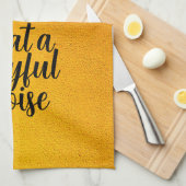 楽しいノイズキッチンタオル キッチンタオル (四つ折り)