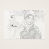 楽しいノールジェーンオーステンインスパイアギフトラベルa (裏面)