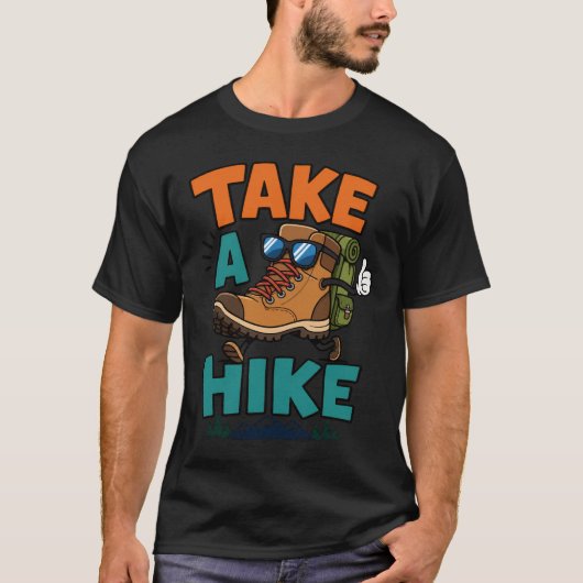 楽しいハイキング Tシャツ (正面)