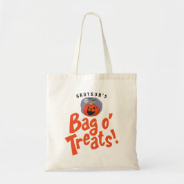 楽しいハロウィンお菓子 パーソナライズデザイン トートバッグ