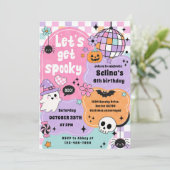 楽しいハロウィンお誕生日パーティー 招待状 (スタンド正面)