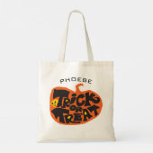楽しいハロウィンのかぼちゃ  トートバッグ (裏面)