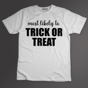 楽しいハロウィンのトリック・オア・トリート Tシャツ