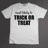 楽しいハロウィンのトリック・オア・トリート Tシャツ