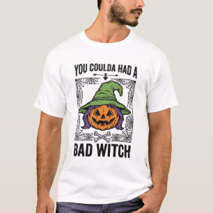 楽しいハロウィンのパンプキンウィッチ_1 Tシャツ