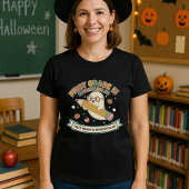 楽しいハロウィンの先生 小学1年生はすごい! Tシャツ