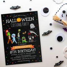 楽しいハロウィンの子供のコスチューム誕生日パーティー