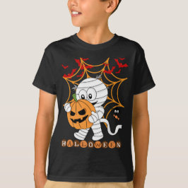 楽しいハロウィンキッズ Tシャツ