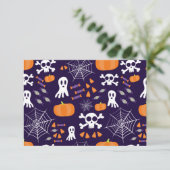 楽しいハロウィンパターン カード (スタンド正面)