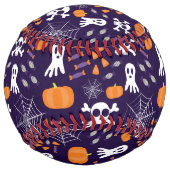 楽しいハロウィンパターン ソフトボール (裏面)