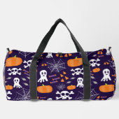 楽しいハロウィンパターン ダッフルバッグ (裏面)