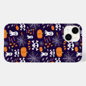 楽しいハロウィンパターン Case-Mate iPhoneケース (裏面 (横))